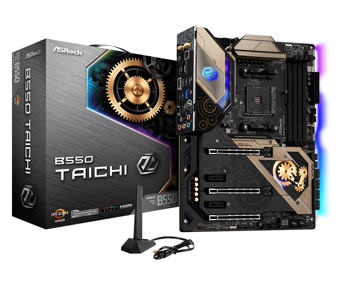 Image of Asrock B550 Taichi AMD B550 Socket AM4 ATX