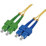 Microconnect FIB821001 InfiniBand en Glasvezelkabel 1 m SC Geel