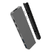 HYPER HD28C USB 3.2 Gen 1 (3.1 Gen 1) Type-C Grau