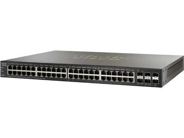 Cisco SG500X-48MP-K9-NA 52-Port Gigabit Network Switch