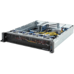 GIGABYTE E243-E30-AAD1 AMD SoC Socket SP6 Rack (2U) Zwart, Staal
