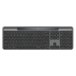 Logitech Signature Slim Solar+ K980 toetsenbord Universeel RF-draadloos + Bluetooth QWERTY UK International Grafiet
