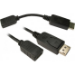 Origin Storage CAB-DP-HDMI-15CM video cable adapter 0.15 m DisplayPort