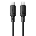 Baseus Silky Åžarj Kablo TYPE-C-C 1m-Syh USB cable USB C Black