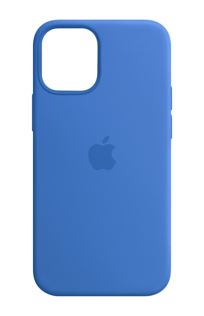 Apple Iphone 12 Mini Silicone Case With Magsafe Capri Blue