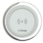 Aircharge AIR0004AW Universal Aluminium, White USB Wireless charging Indoor