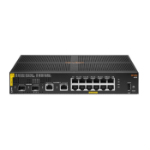 HPE HPE Aruba 6100 12G Class4 PoE 2G/2SFP+ 139W Switch - Switch - Managed - 12 x 10/100/1000 (PoE+) + 2 x 1 Gigabit / 10 Gigabit SFP+ + 2 x 1000Base-T - rack-mountable - PoE+ (139 W)