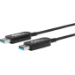 Microconnect USB3.0AA5BOP USB cable USB 3.2 Gen 1 (3.1 Gen 1) 5 m USB A Black