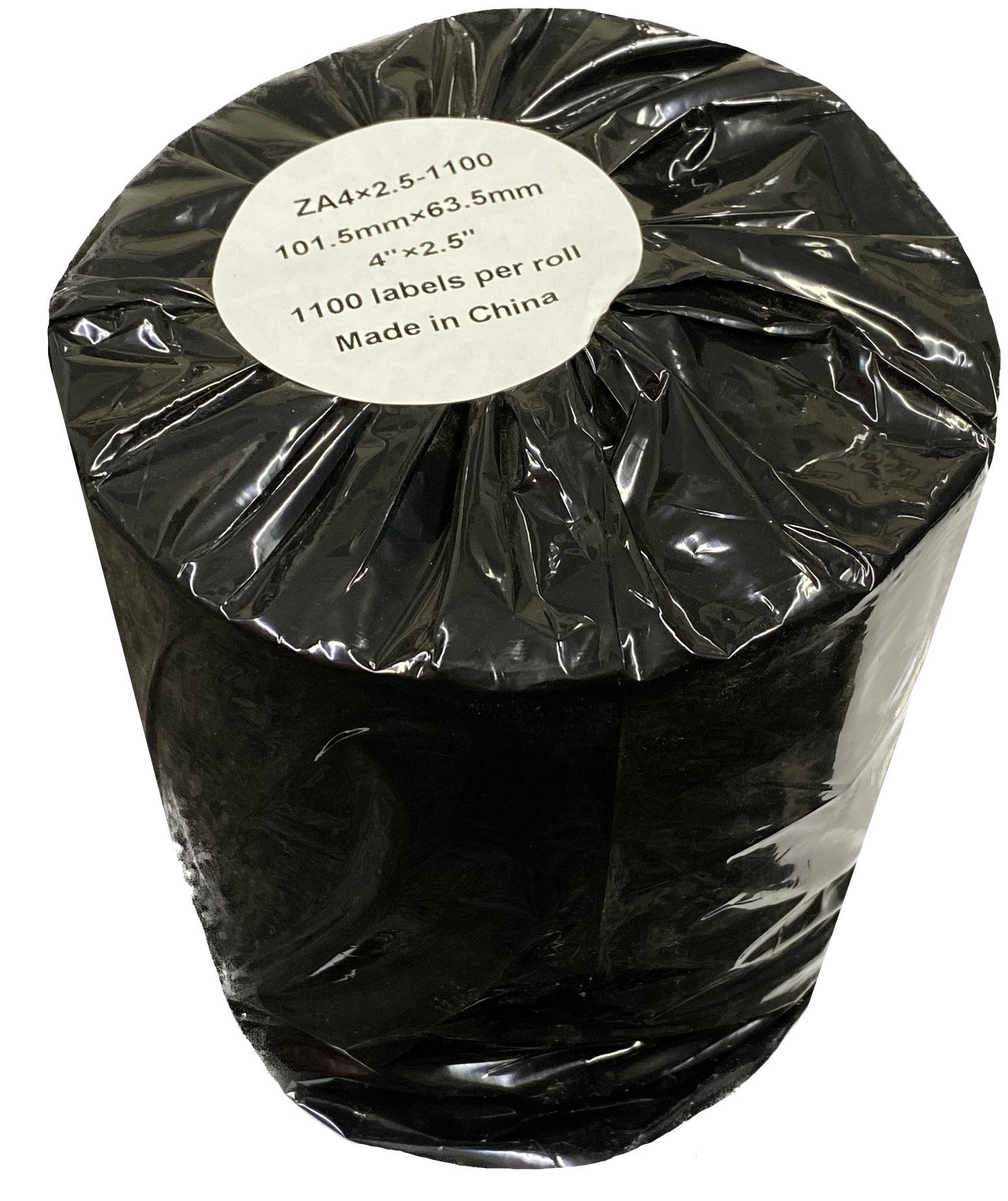 Image of CTS Wholesale Compatible Zebra Yellow Shipping Paper Labels Roll 1100