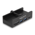 DeLOCK 64263 interface hub USB 2.0 Type-A 5000 Mbit/s Zwart