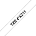 Brother TZE-FX211 cinta para impresora de etiquetas Negro sobre blanco