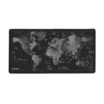 NATEC Time Zone Map Maxi Black, Grey