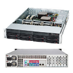 Supermicro SC825TQ-R740LPB Rack Black 740 W