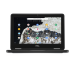 DELL Chromebook 3100 Intel® Celeron® N4000 29.5 cm (11.6") Touchscreen HD 4 GB LPDDR4-SDRAM 32 GB eMMC Wi-Fi 5 (802.11ac) ChromeOS Black, Grey