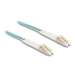 DeLOCK 88080 fibre optic cable 2 m LC OM3 Aqua colour