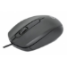 Manhattan Comfort II USB Wired Mouse, Black, 1000dpi, USB-A, Optical, Ambidextrous, Portable/Compact, Three Button with Scroll Wheel, Three Year Warranty, Retail Box