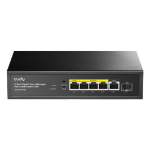 Cudy GS1005PTS1 network switch Gigabit Ethernet (10/100/1000) Power over Ethernet (PoE) Black