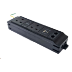 POWERDATA UNDER DESK 2X UK 5A SKTS (N) - 2X CAT.6 - USB A&C PD18W