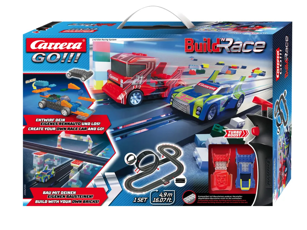 Image of CARRERA Build'n Race - Racing Set| 20062530