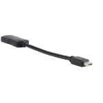 Liberty AV Solutions AR-MDPM-HDF video cable adapter 0.13 m Mini DisplayPort HDMI Type A (Standard) Black