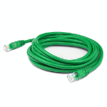 AddOn Networks ADD-5MCAT6A-GN networking cable Green 5 m Cat6a U/UTP (UTP)