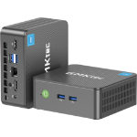 GMKtec NucBox G3 PLUS Intel® N 16 GB DDR4-SDRAM 512 GB SSD Windows 11 Pro Mini PC Grey, Titanium