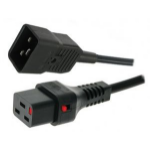 4Cabling 011.180.2110 power cable Black 1 m IEC C20 IEC C19