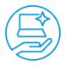 HP Carbon Emissions Sync - To the Door with Usage Service voor laptops