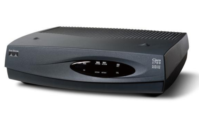 Cisco 1721 wired router Fast Ethernet Black