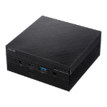 ASUS PN62S-BB5042MD PC/workstation barebone Mini PC Black i5-10210U 1.6 GHz