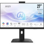 MSI Modern AM273QP AI 1UM-061EU Intel Core Ultra 5 125H 68,6 cm (27") 2560 x 1440 Pixels Alles-in-één-pc 16 GB DDR5-SDRAM 1 TB SSD Windows 11 Home Wi-Fi 6E (802.11ax) Zwart