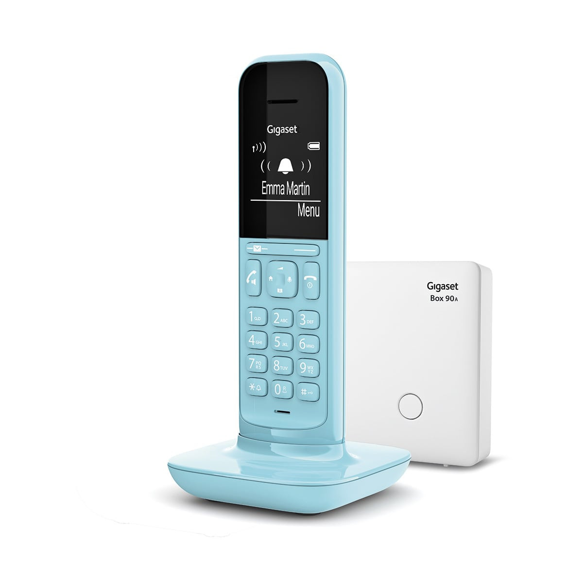 S30852-H2922-B104 UNIFY GIGASET OPENSTAGE CL390A - Analog/DECT telephone - Wireless handset - Speakerphone - 150 entries - Blue