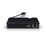 ALOGIC USB 3.0 Universal Portable Docking Station - HDMI or VGA/Gigabit Ethernet/USB 3.0 VU3DUP