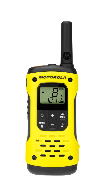 Motorola Talkabout T92 H2O two-way radio 16 channels 446.00625 - 446.19375 MHz Black, Yellow