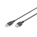 Digitus USB-A extension cable, 1.8m
