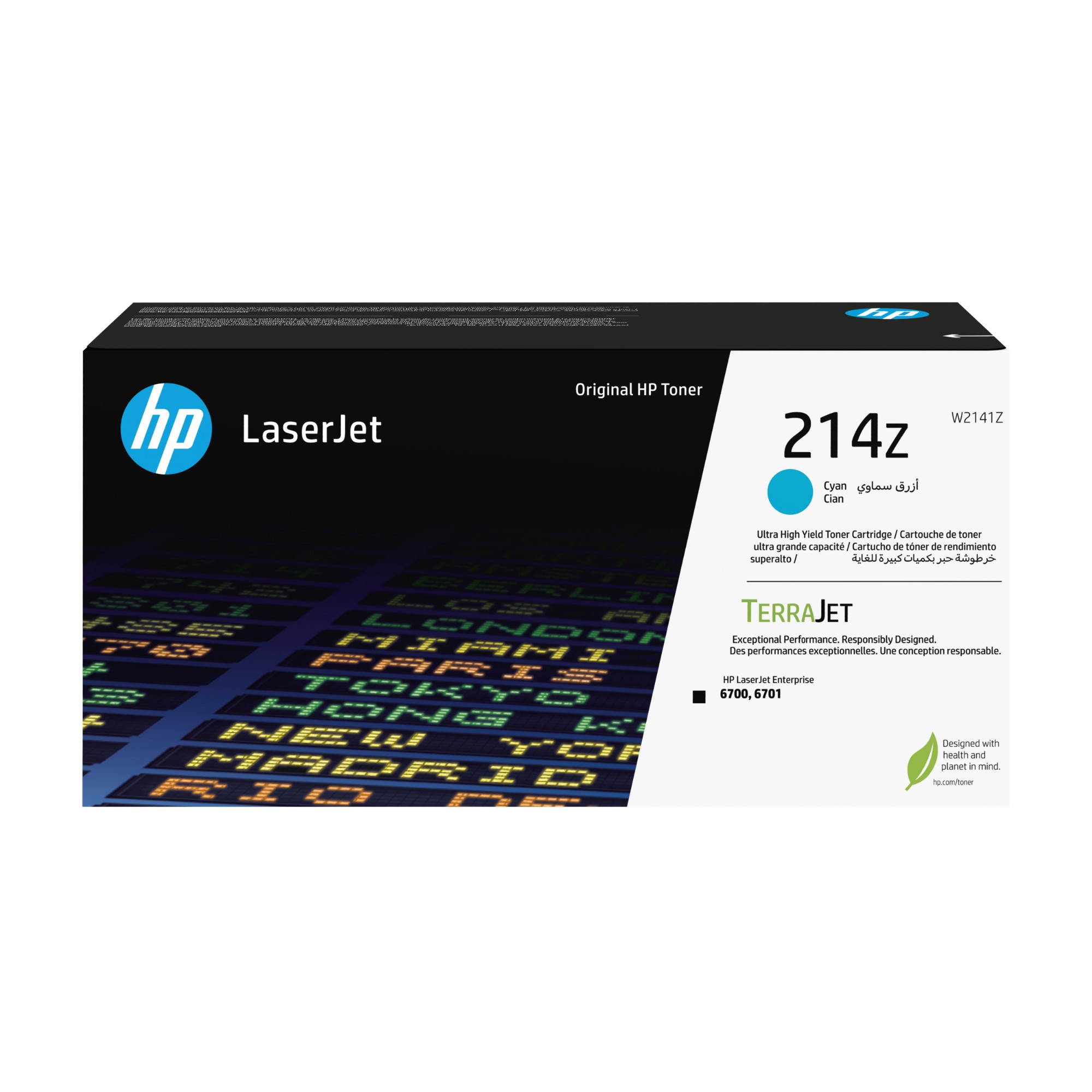 HP W2141Z/217Z Toner cartridge cyan ultra High-Capacity. 26K pages ISO
