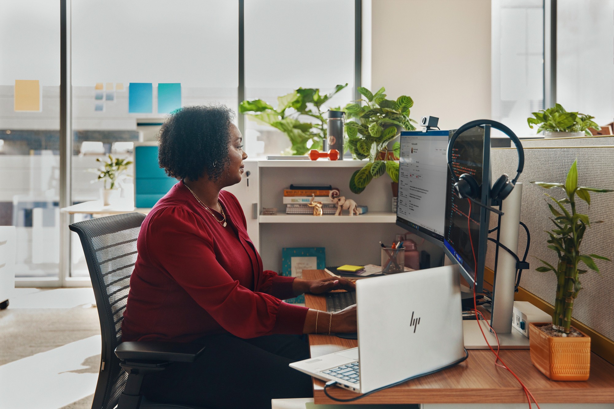 HP Poly Blackwire 3320 Stereo USB-C Headset +USB-C/A Adapter