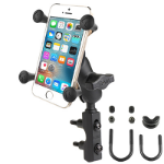 RAM Mounts X-Grip Phone Mount with Motorcycle Brake/Clutch Reservoir Base