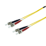 Equip ST/ST Fiber Optic Patch Cable, OS2, 5m
