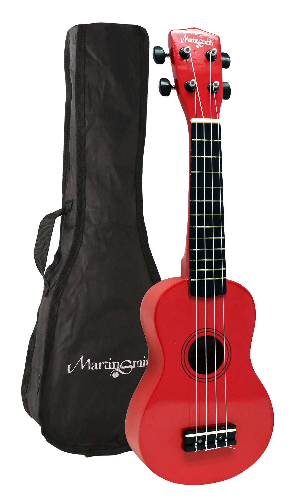 Image of PDT Martin Smith Soprano Ukulele - Red