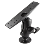 RAM Mounts Large Marine Electronics Mount with Jam Nut