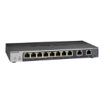 Netgear GS110EMX Managed L2 10G Ethernet (100/1000/10000) Black