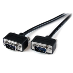 StarTech.com 15' Coax Super Thin Low Profile SVGA Monitor Cable VGA cable 177.2" (4.5 m) Black