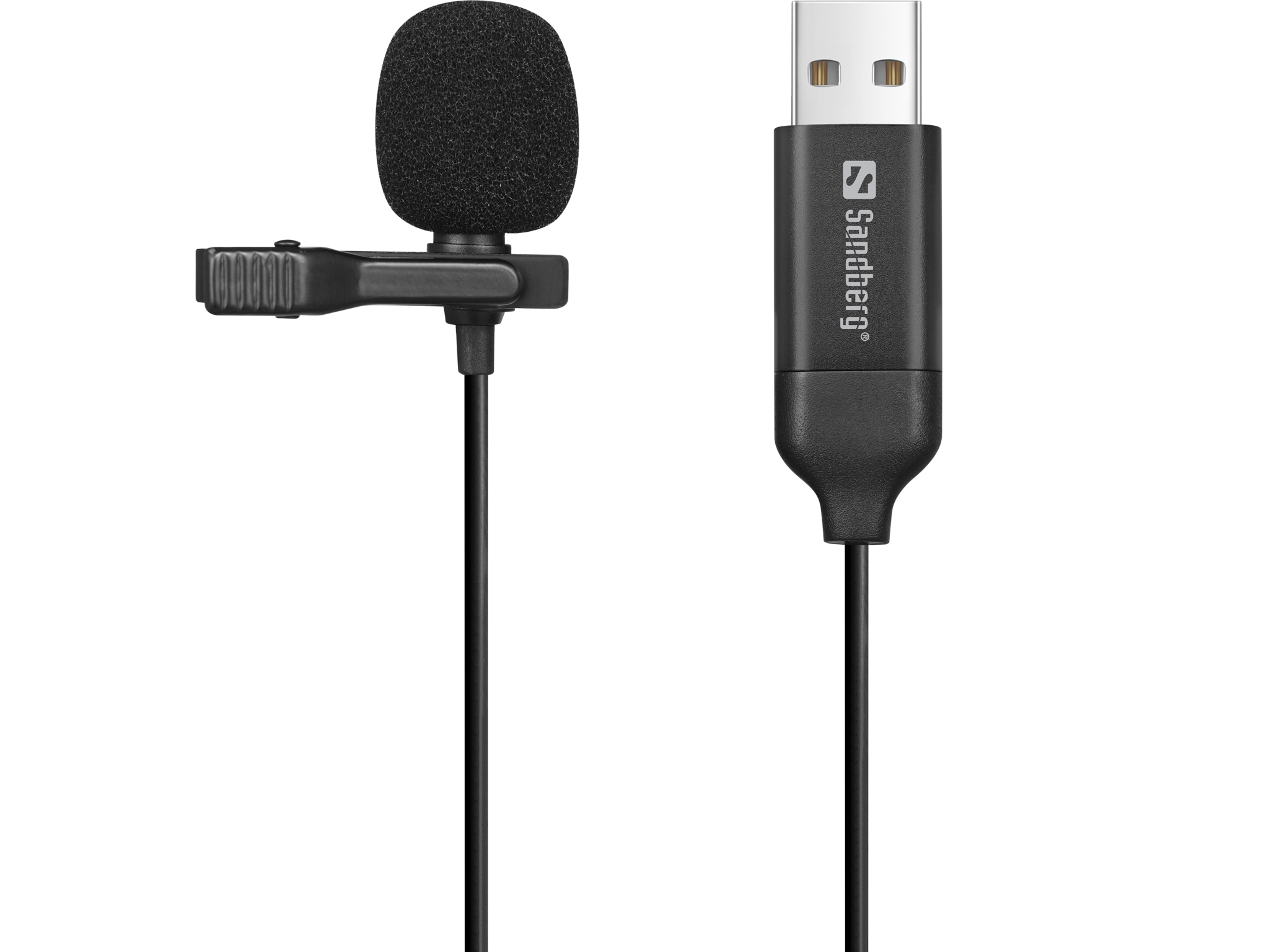 Image of Sandberg Streamer USB Clip Microphone