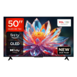 TCL T6C -UK 50 inch QLED 4K HDR 10+ Dolby Vision & Atmos Smart Fire TV