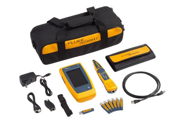 Image of Fluke LIQ-KIT network cable tester PoE tester Grey, Yellow