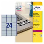 Avery L6133-20 printer label Silver Self-adhesive printer label