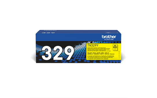 Brother TN-329Y Toner Cartridge Super High Yield Yellow TN329Y