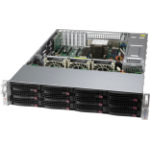 Supermicro CSE-826BAC12-R802LPB computer case Rack Grey 800 W