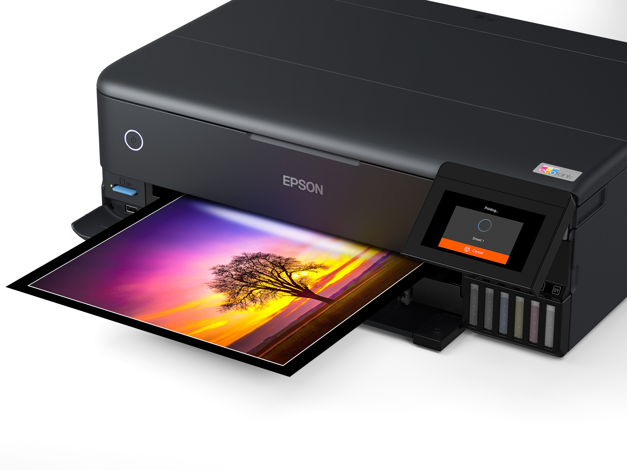 Epson Black/White/Grey Ecotank Et-8550